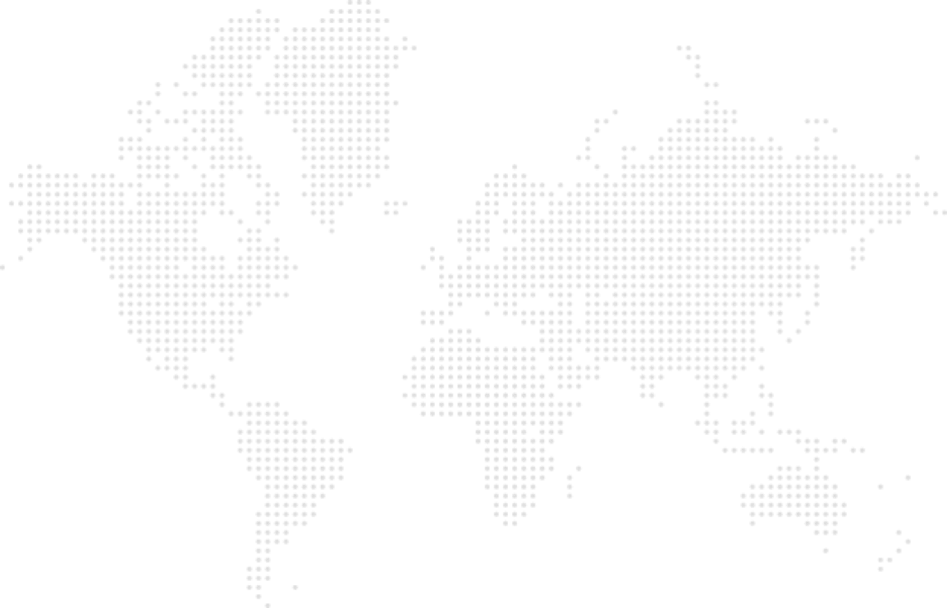 World map dotted